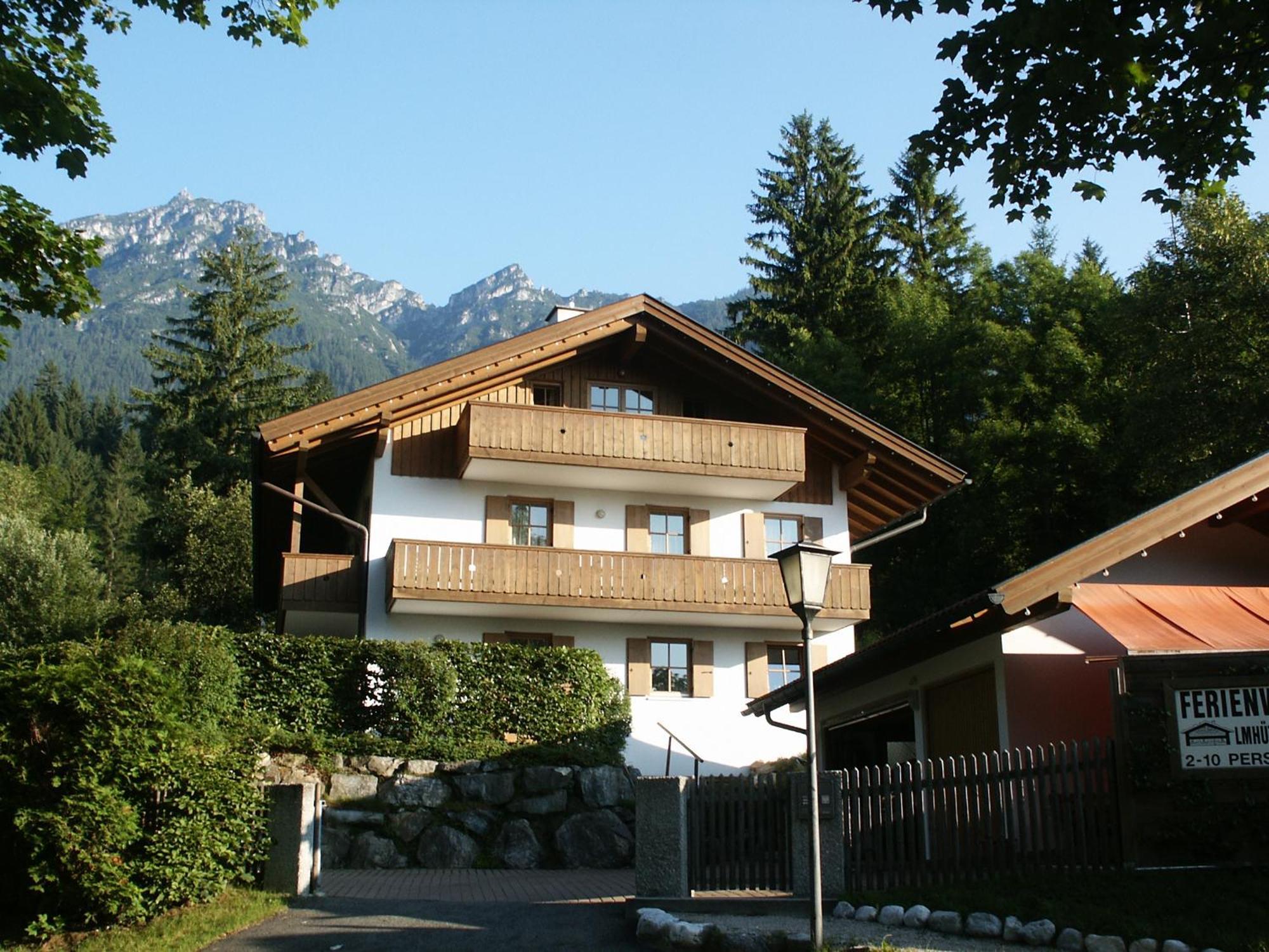 Ferienwohnung Almhuettenweg Dreitorspitze Garmisch-Partenkirchen Dış mekan fotoğraf